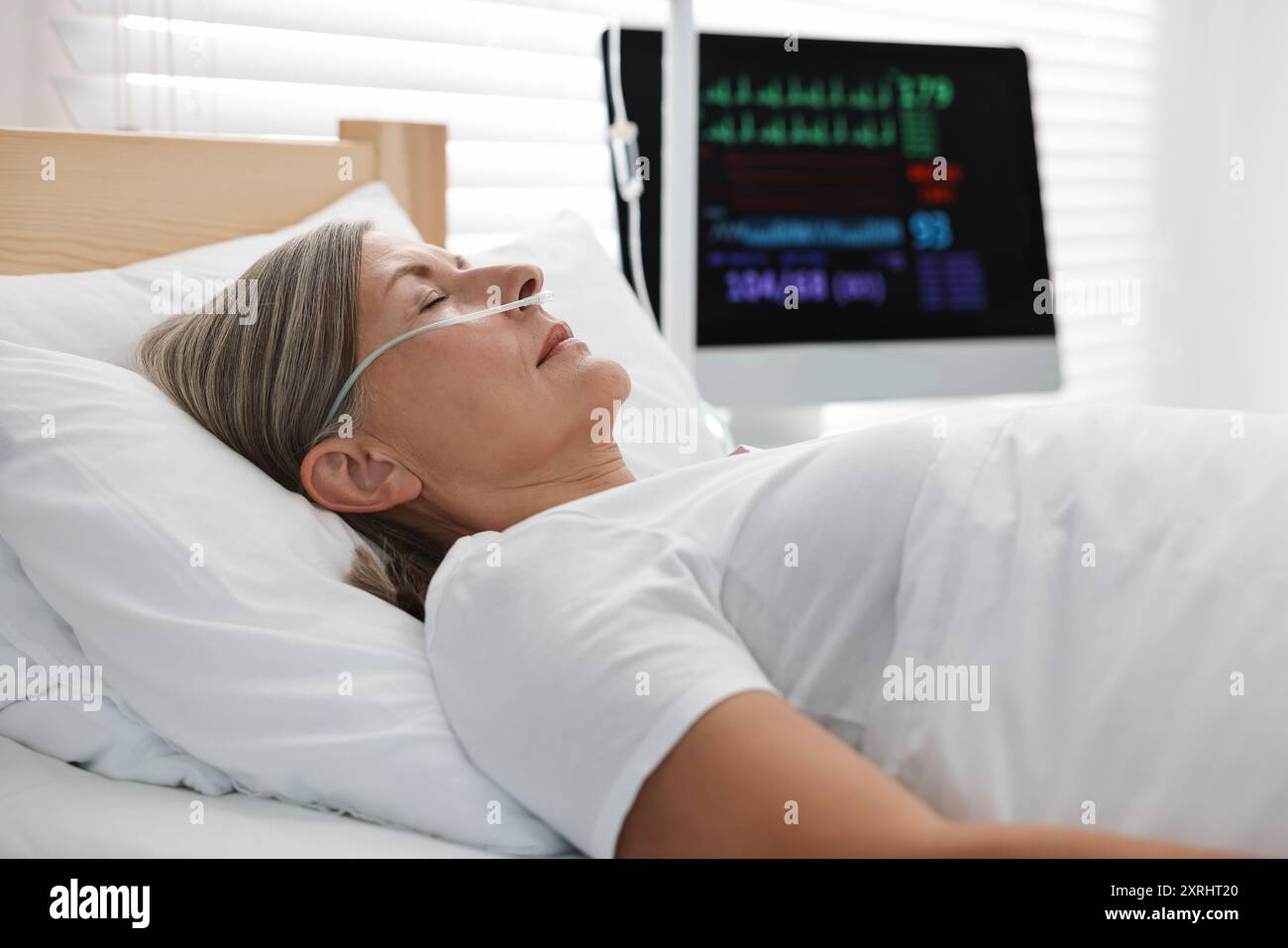 Patient person sleeping unconscious hi-res stock photography and images ...