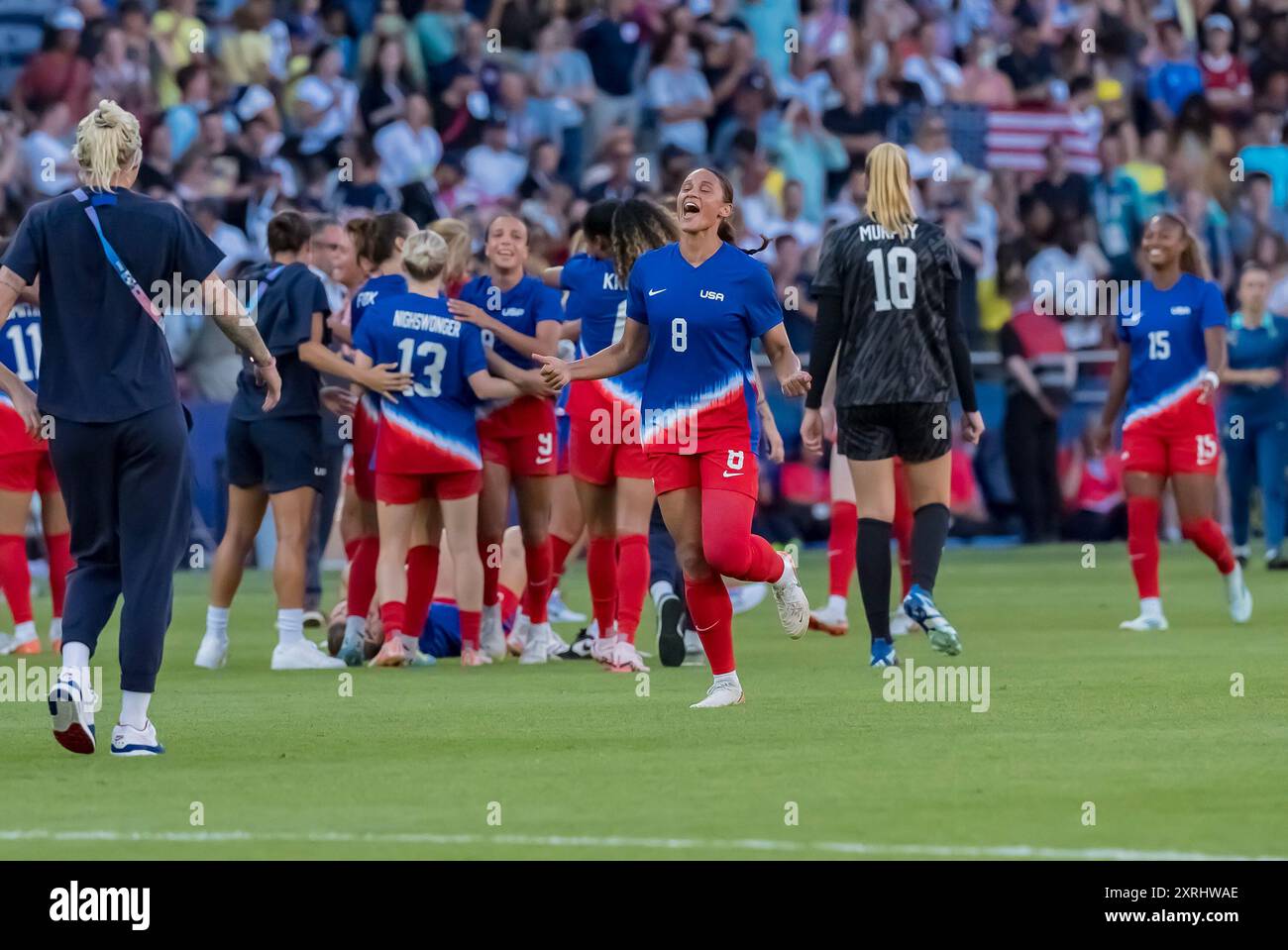 Paris olympics women's football stadium hi-res stock photography and ...