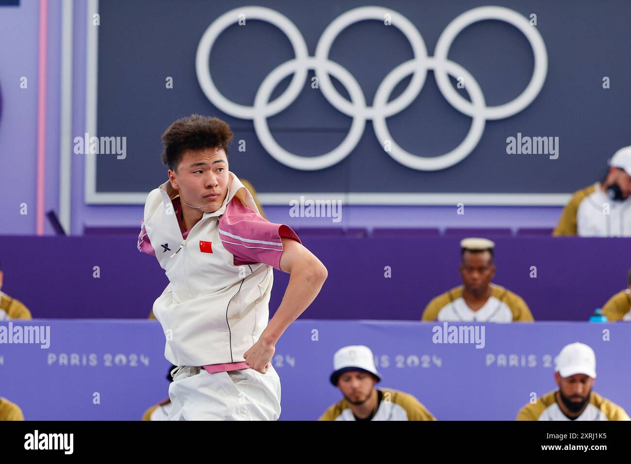 Paris, France. 10th Aug, 2024. Qi Xiangyu of China, known as B-Boy ...