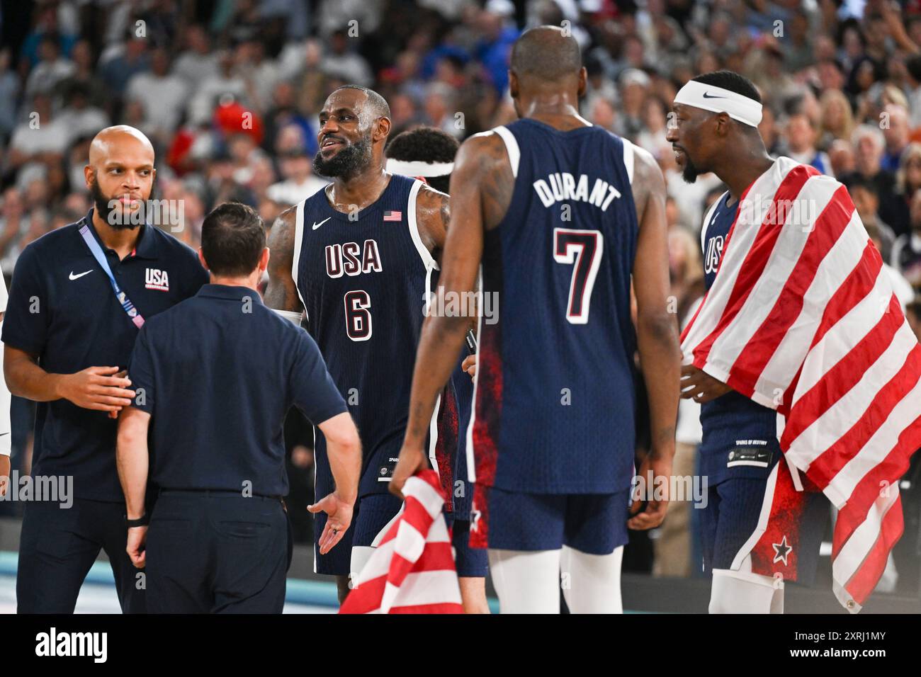 Lebron james team usa 2024 hi-res stock photography and images - Alamy