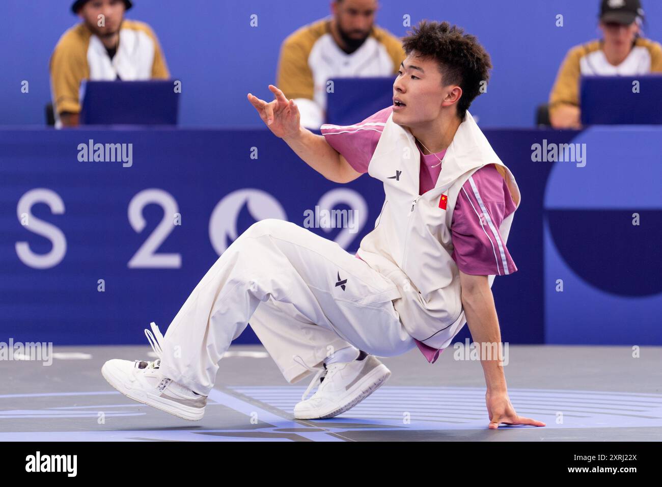 Paris, France. 10th Aug, 2024. PARIS, FRANCE - AUGUST 10: Lithe-ing of ...