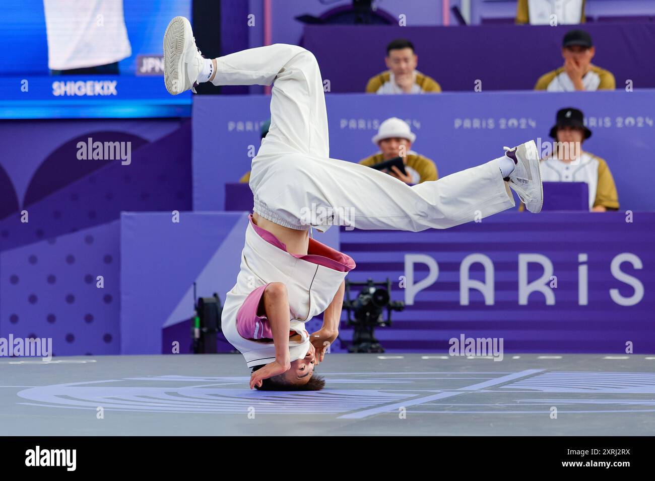 Paris, France. 10th Aug, 2024. Qi Xiangyu of China, known as B-Boy ...