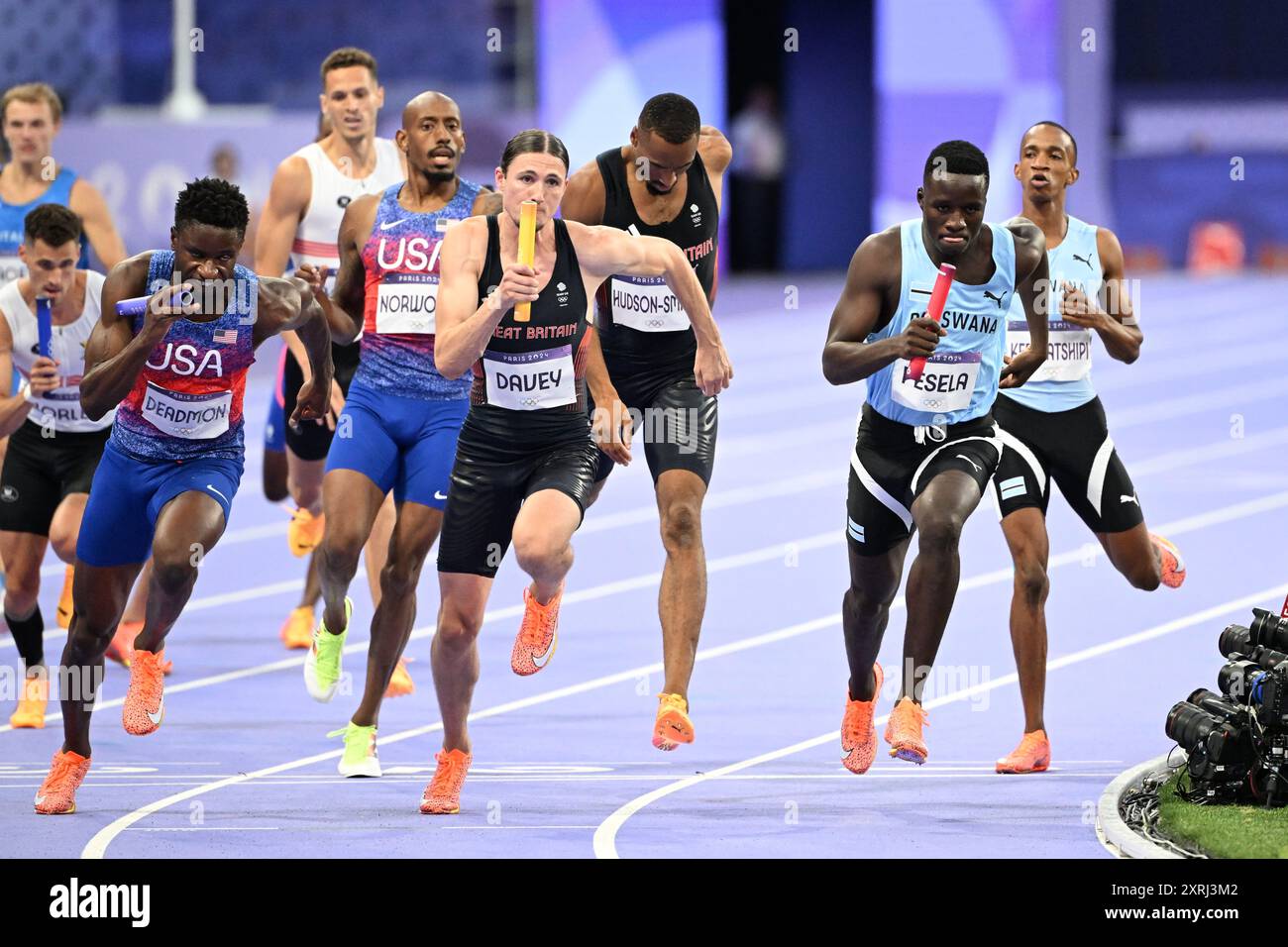10th August 2025; Paris Olympic Games, Stade de France, Paris, France