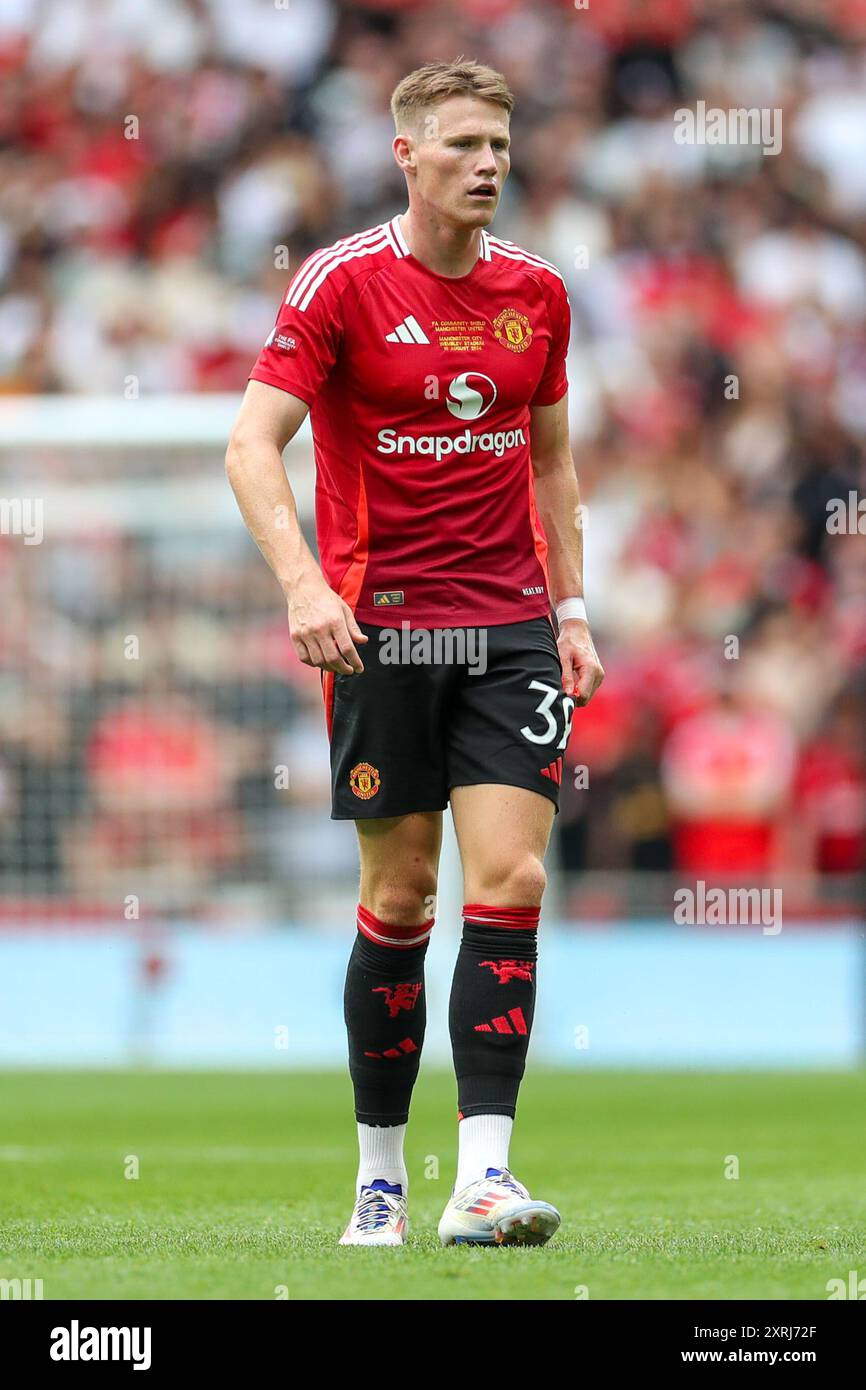 Scott McTominay #39 of Manchester United in action during the game