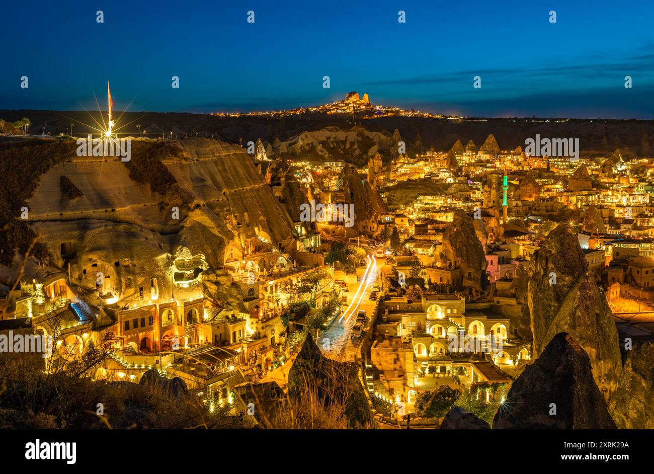 Goreme town night view hi-res stock photography and images - Alamy