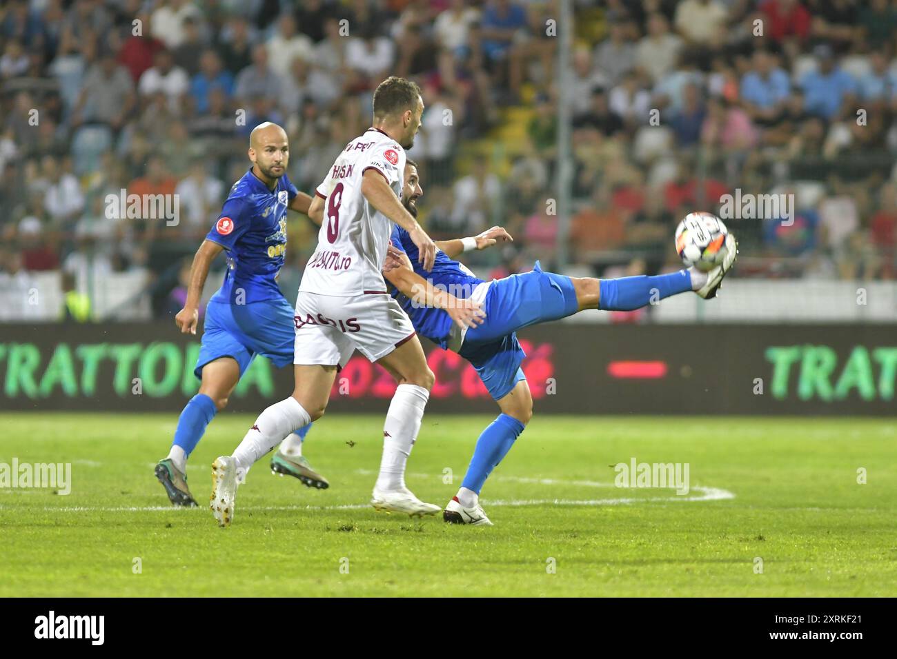 FOOTBALL MATCH GLORIA BUZAU - FC RAPID 1923 BUCURESTI, SUPERLIGA SUPERBET (10.08.2024) ,CRISTIAN STAVRI Stock Photo