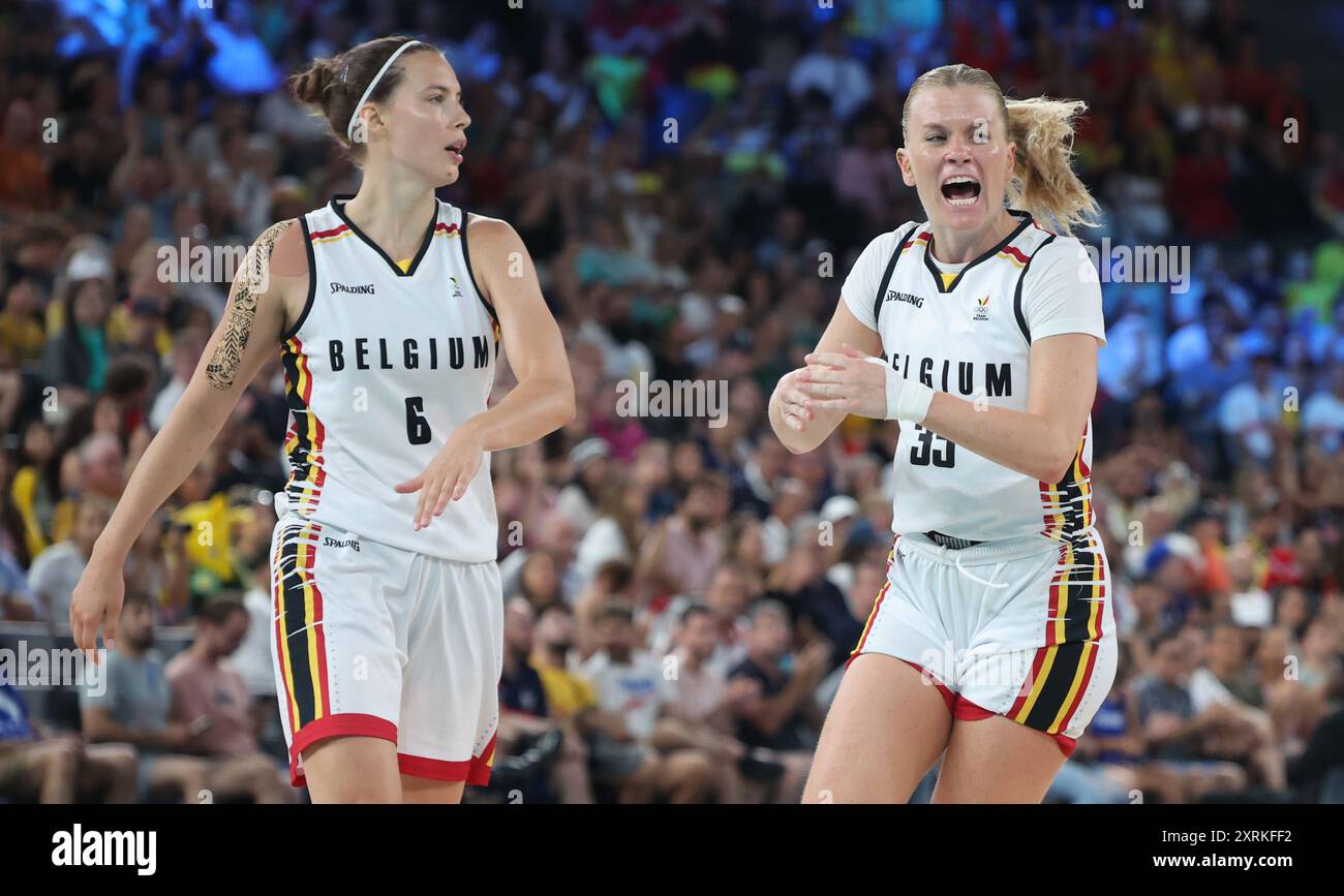 Paris France 11th Aug 2024 Belgium s Julie Vanloo Celebrates During paris-france-11th-aug-2024-belgium-s-julie-vanloo-celebrates-during