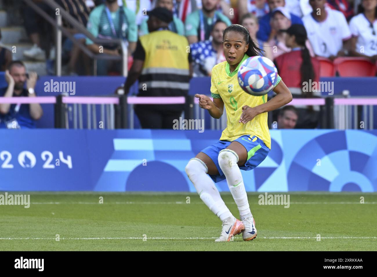 Adriana of Brazil, Football, Women's Gold Medal Match between Brazil ...