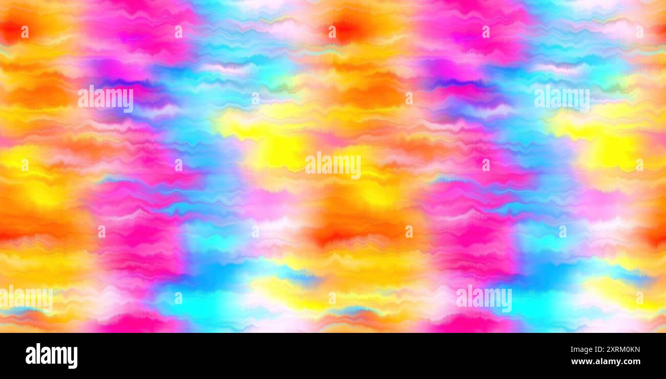 Pattern Edge Effect Modern rainbow blur summer seamless border pattern for a funky hippy ...