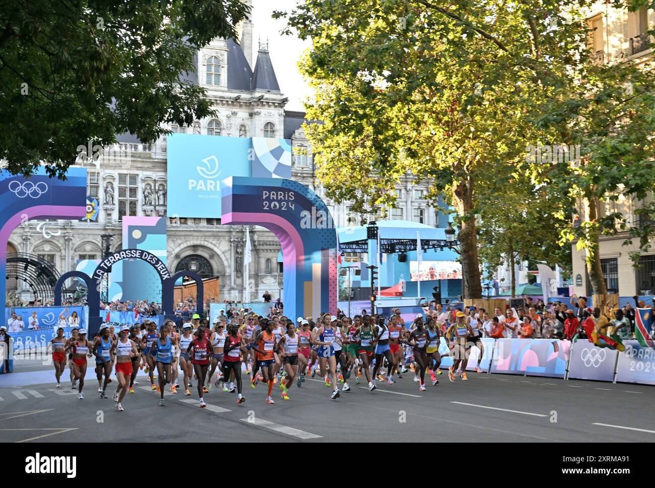 Start, Athletics, Women's Marathon during the Olympic Games Paris 2024