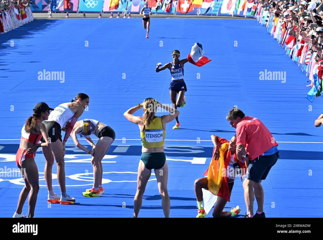 Mekdes Woldu (FRA), Athletics, Women's Marathon during the Olympic