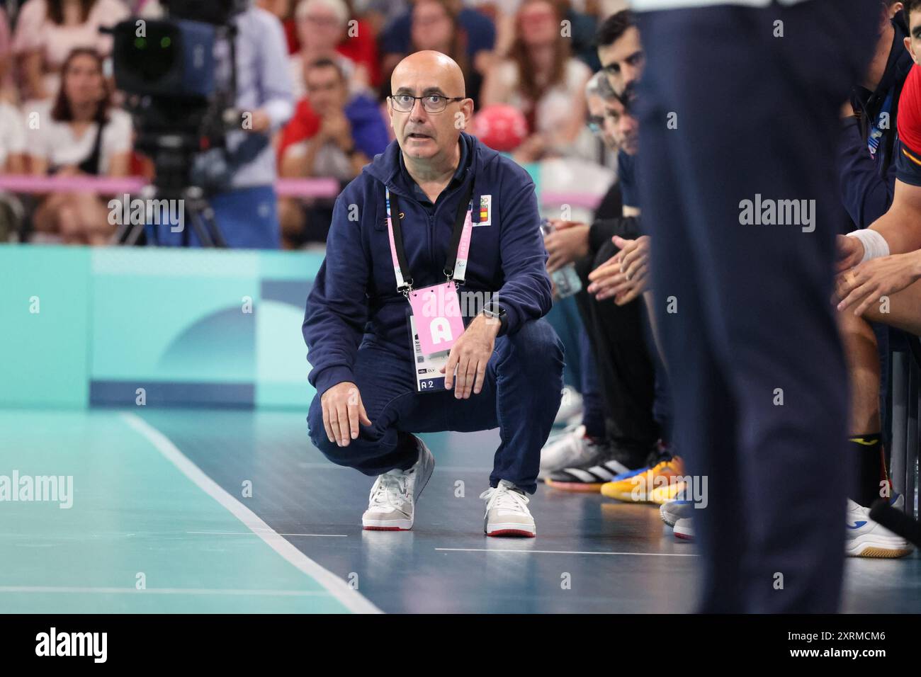 Jordi RIBERA ROMANS (coach Spain), Handball, Men's Bronze Medal Match