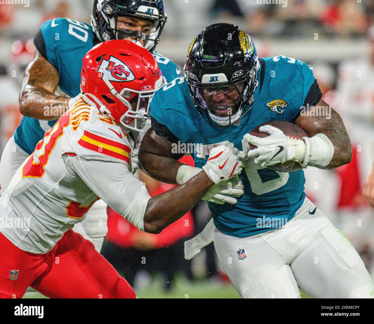 August 10, 2024: Jacksonville Jaguars running back Jalen Jackson (36