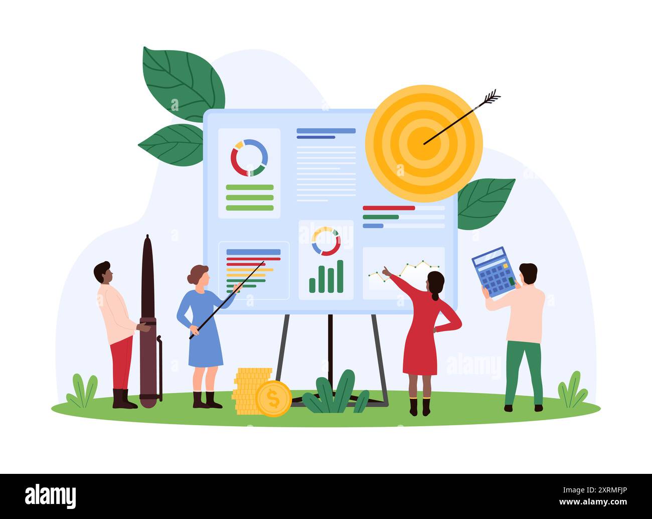 Business growth plan, effective financial strategy of company analysis ...