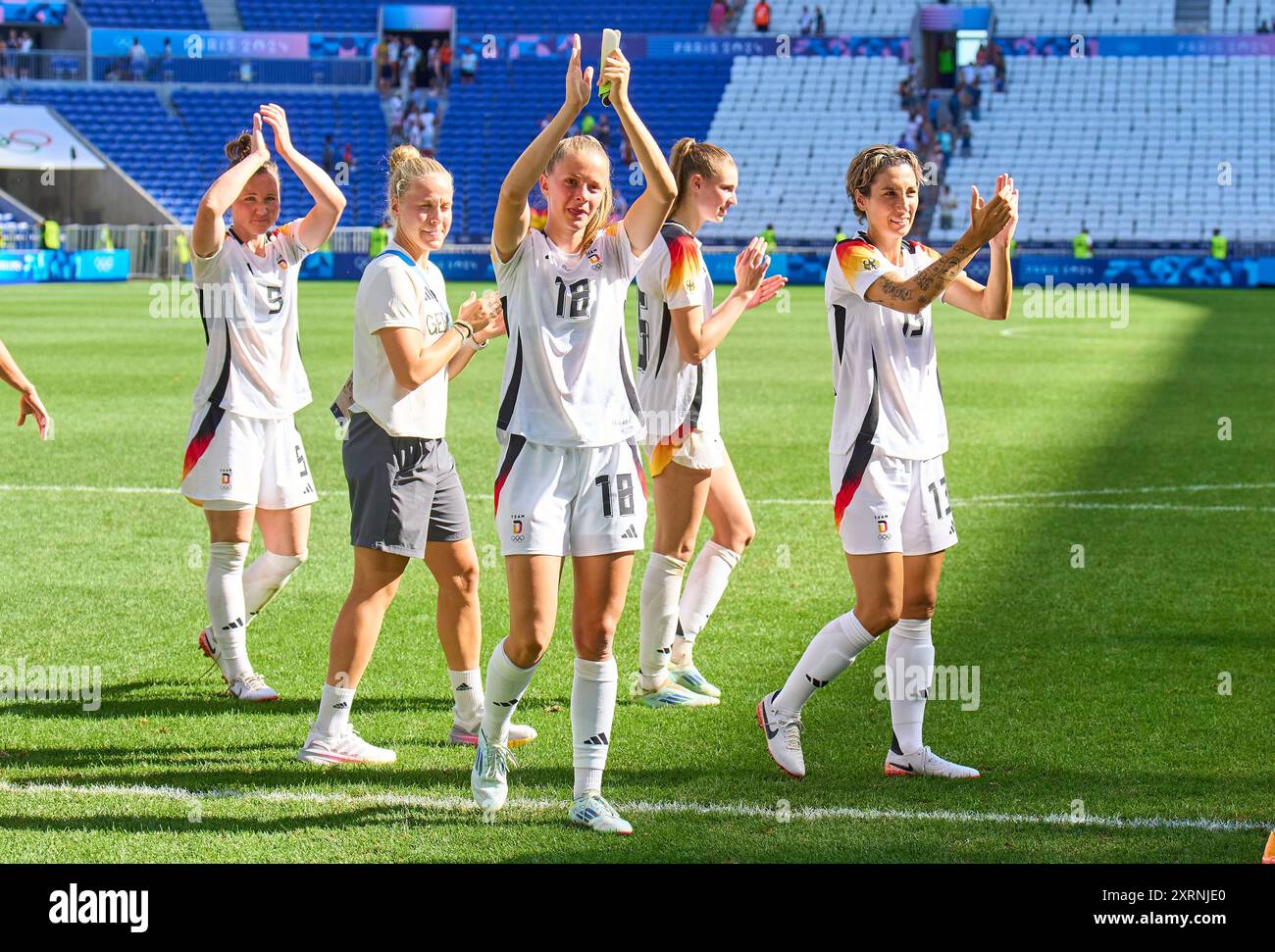 Vivien Endemann, DFB Frauen 18 Sara Doorsoun, DFB Frauen 13 Jule Brand ...