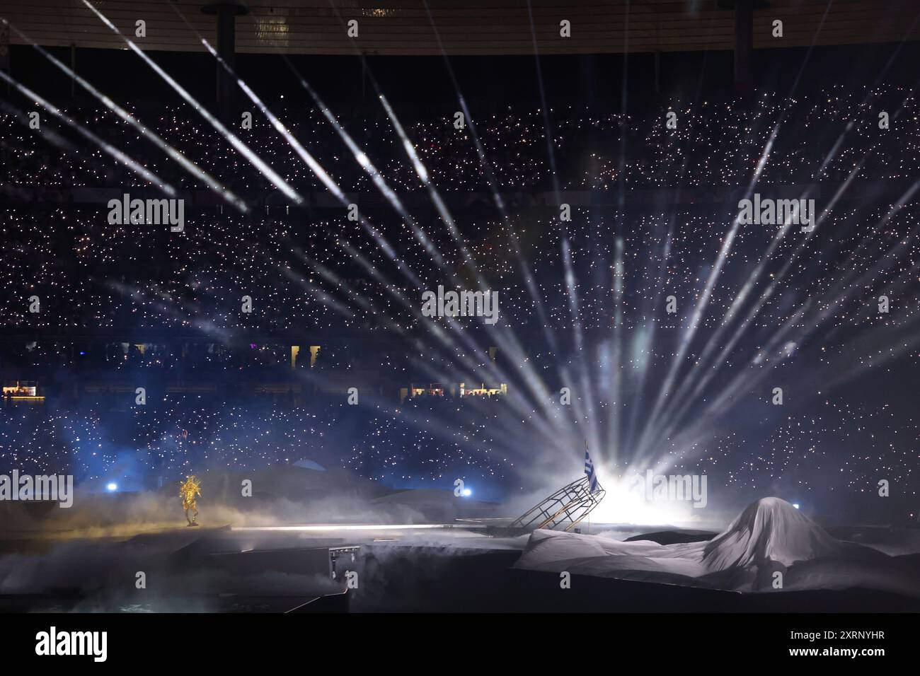 August 11, 2024, Paris, Ile de France, France The closing ceremony for