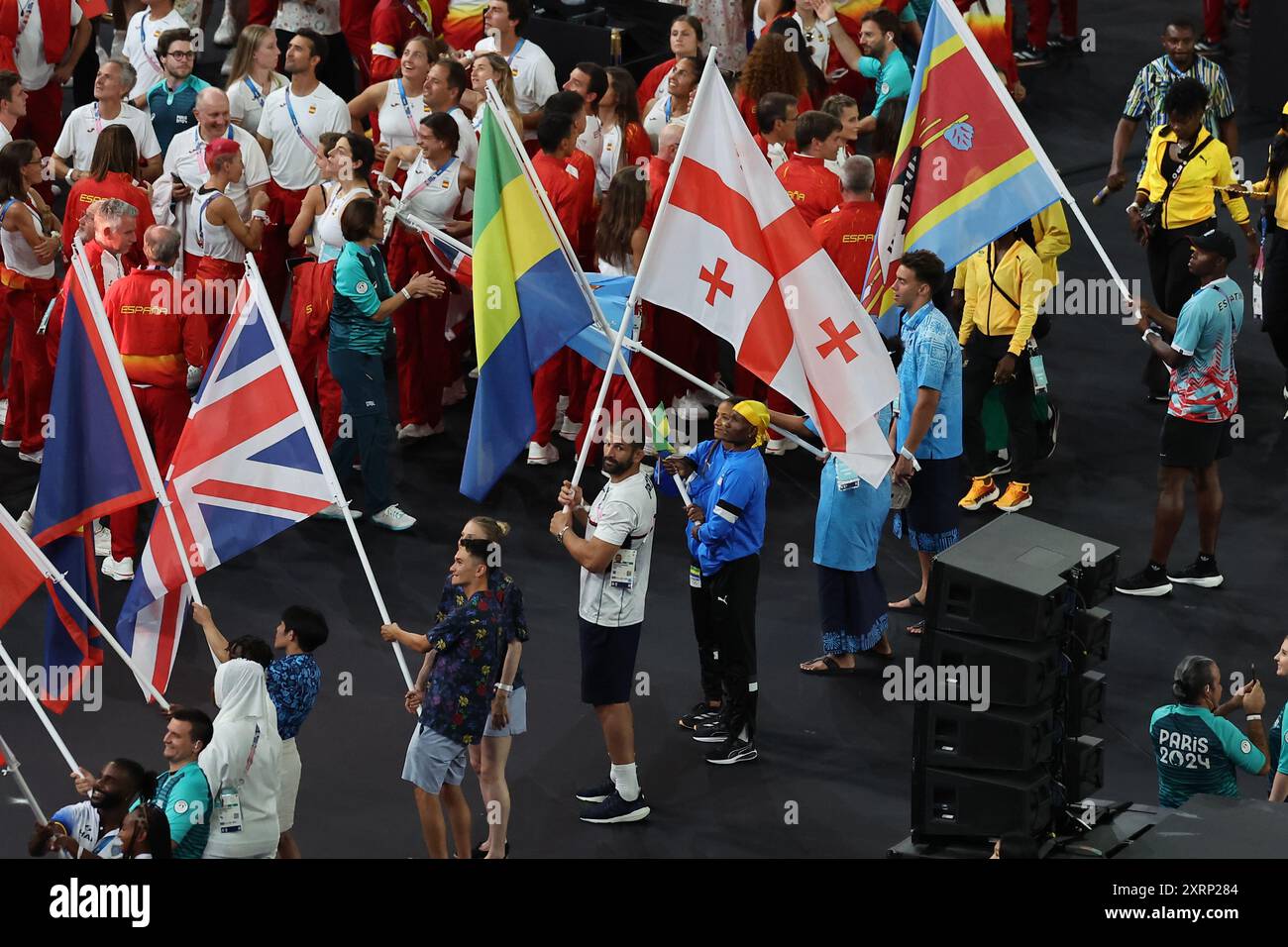Porte Maillot, France. 12th Aug, 2024. Paris Olympics 2024 The Closing