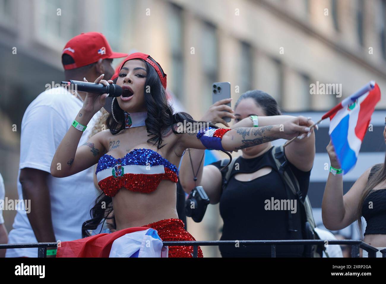 New York, USA, August 11, 2024 - (Yailin La Más Viral, Dominican ...
