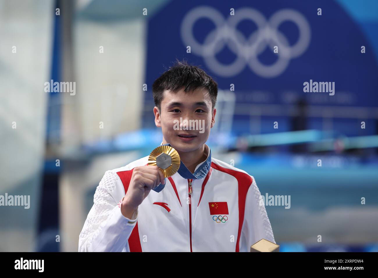 **CHINESE MAINLAND, HONG KONG, MACAU AND TAIWAN OUT** Chinese diver Cao ...