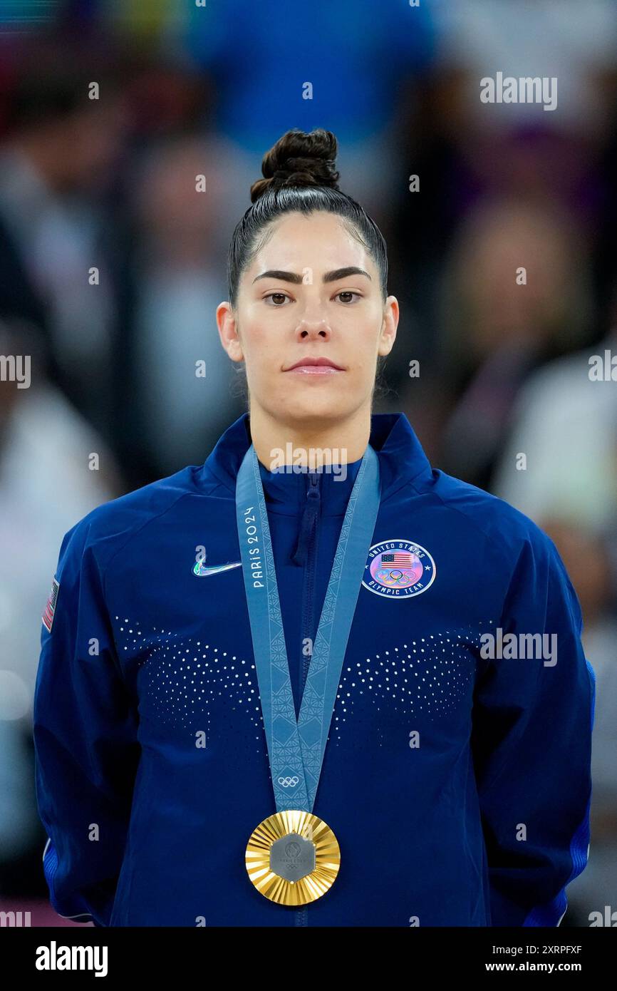 Paris, France. 11th Aug, 2024. PARIS, FRANCE AUGUST 11 Kelsey Plum(02)