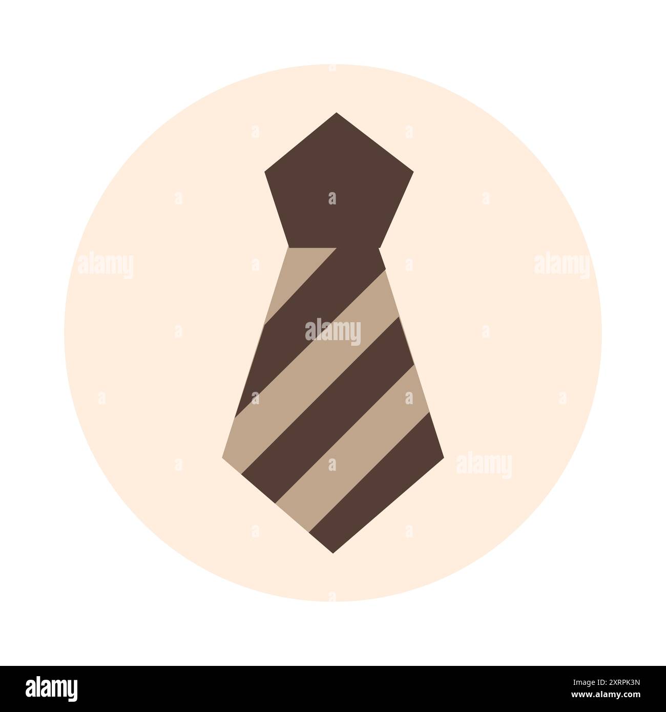 necktie brown
