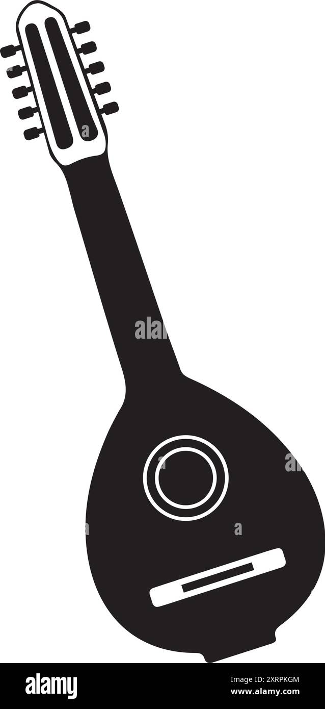 stringed instruments, harp icon vector simple design Stock Vector Image ...