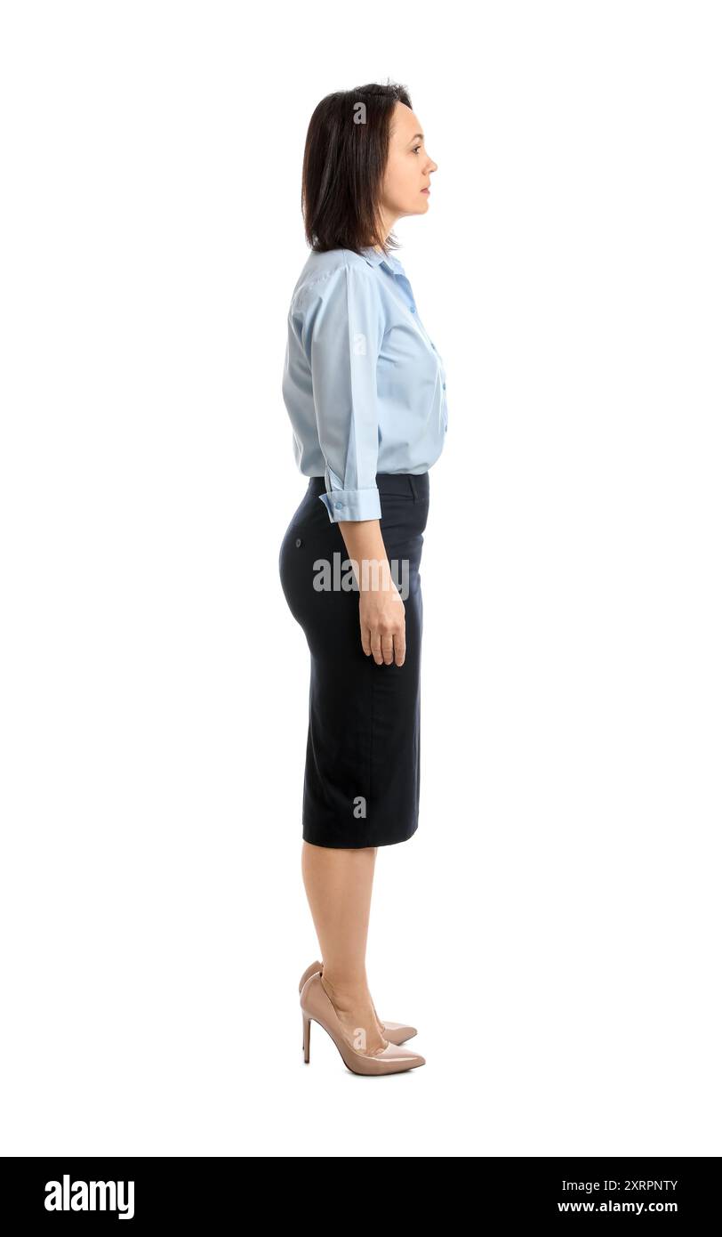 Businesswoman in corporate attire isolated hi-res stock photography and ...