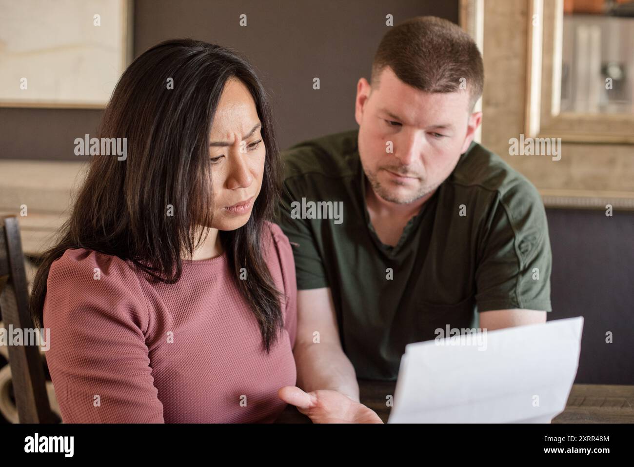 Middle age couple sitting asian hi-res stock photography and images - Alamy
