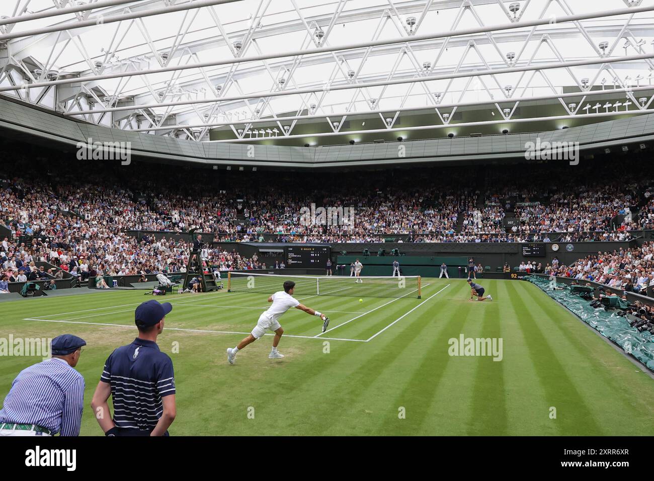 Alcaraz wimbledon 2024 humbert hires stock photography and images Alamy