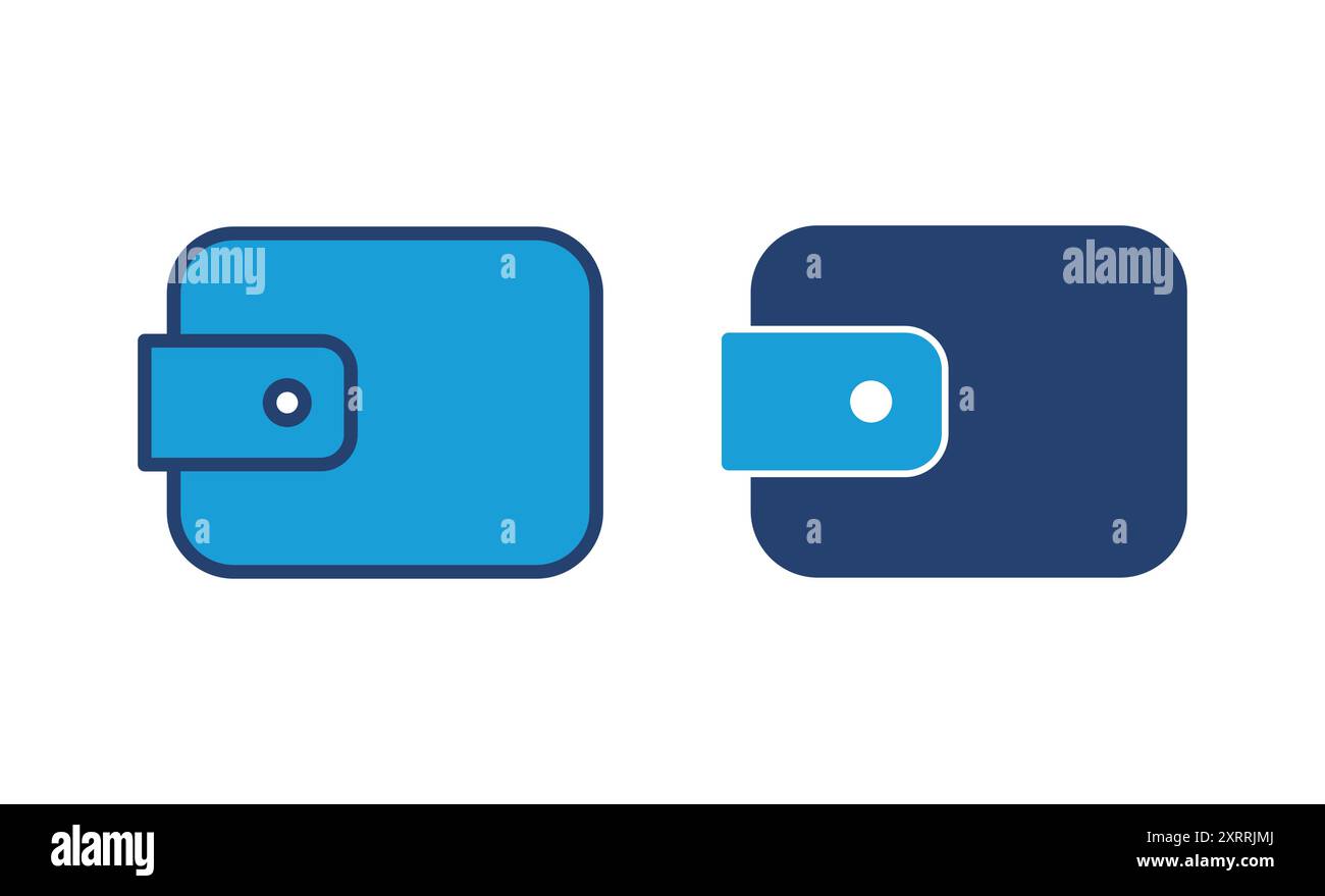 Wallet icon vector. wallet vector icon Stock Vector