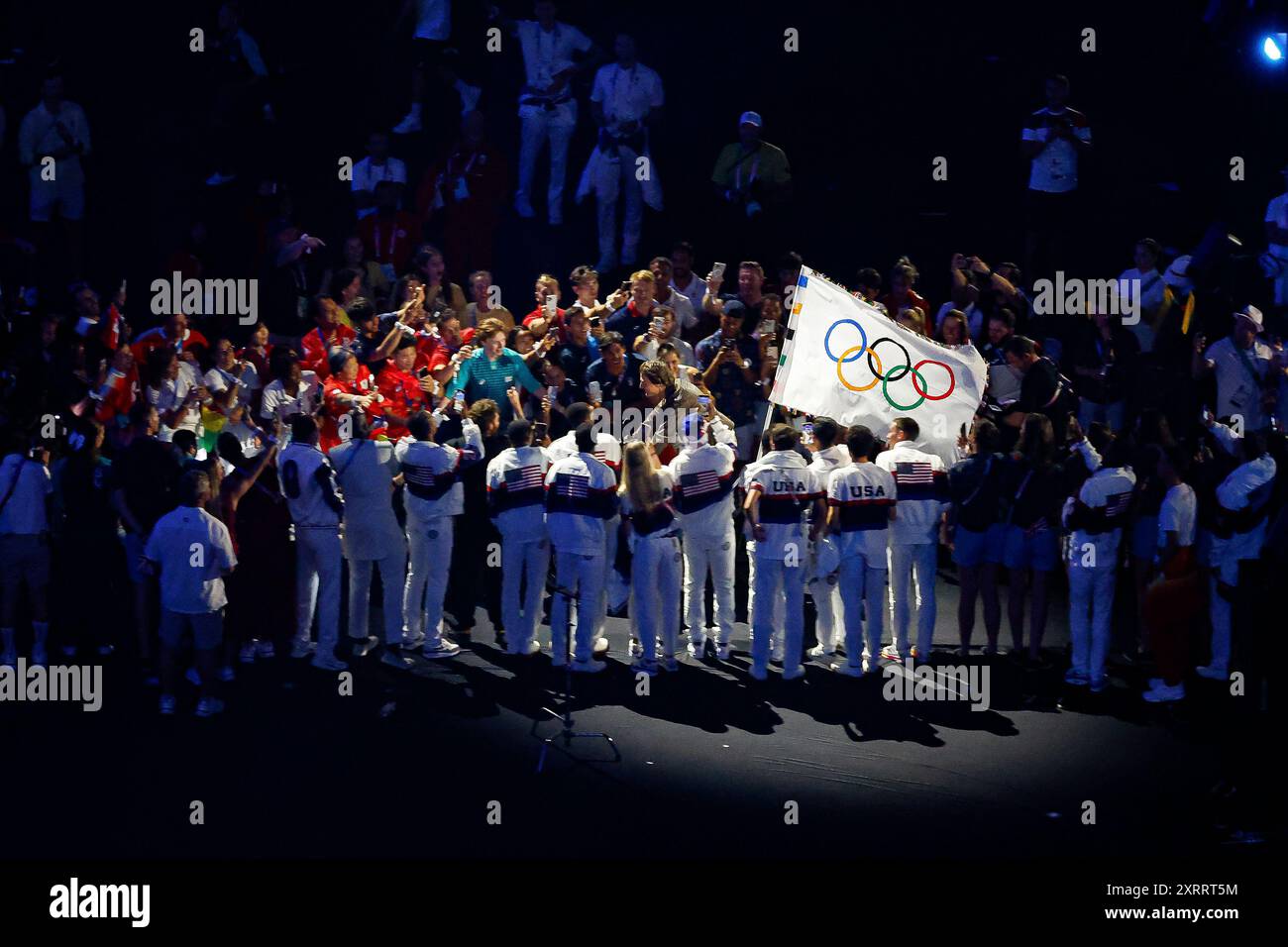 Tom Cruise Closing Ceremony during the Olympic Games Paris 2024 on 11