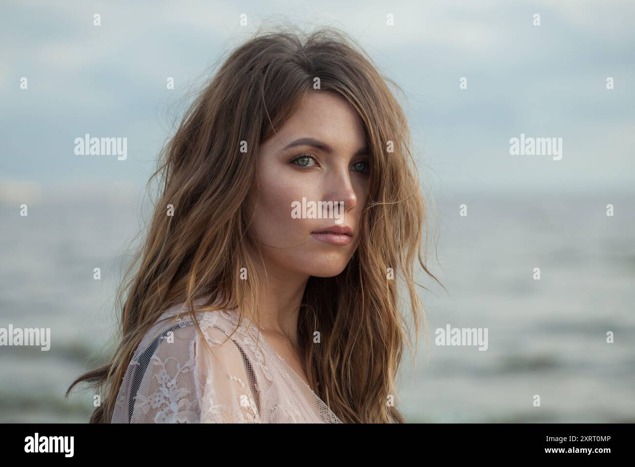 Lovely attractive female model hi-res stock photography and images - Alamy
