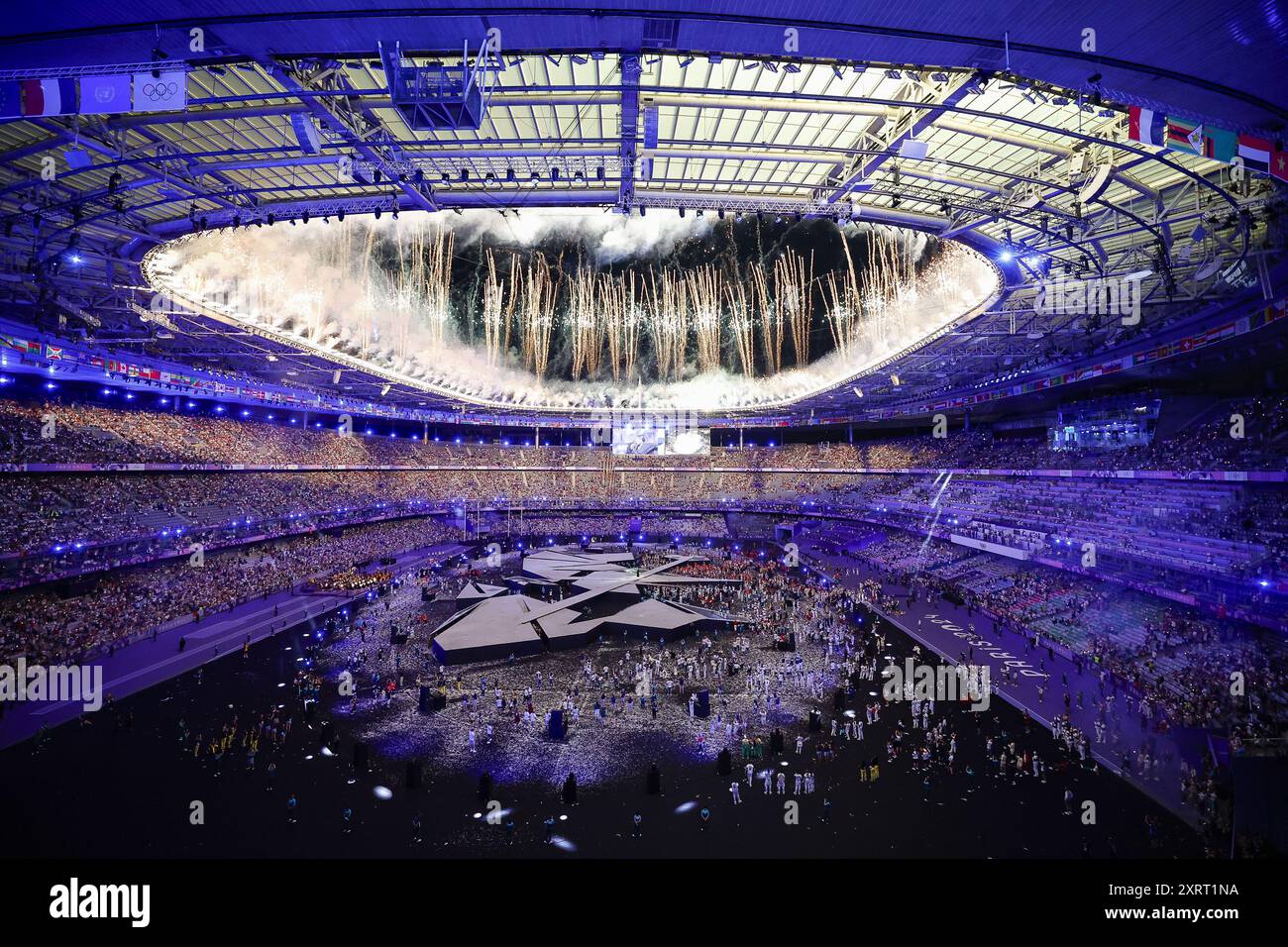 Paris, France, 11 August 2024, Closing Ceremony during the Olympic