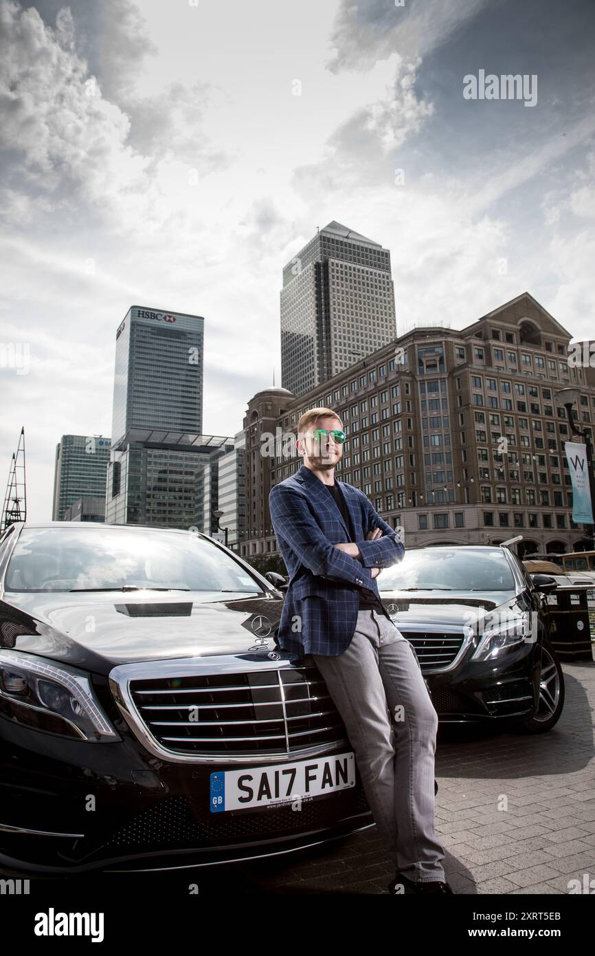 Anton Chirkunov - Founder & CEO of Wheely. Stock Photo