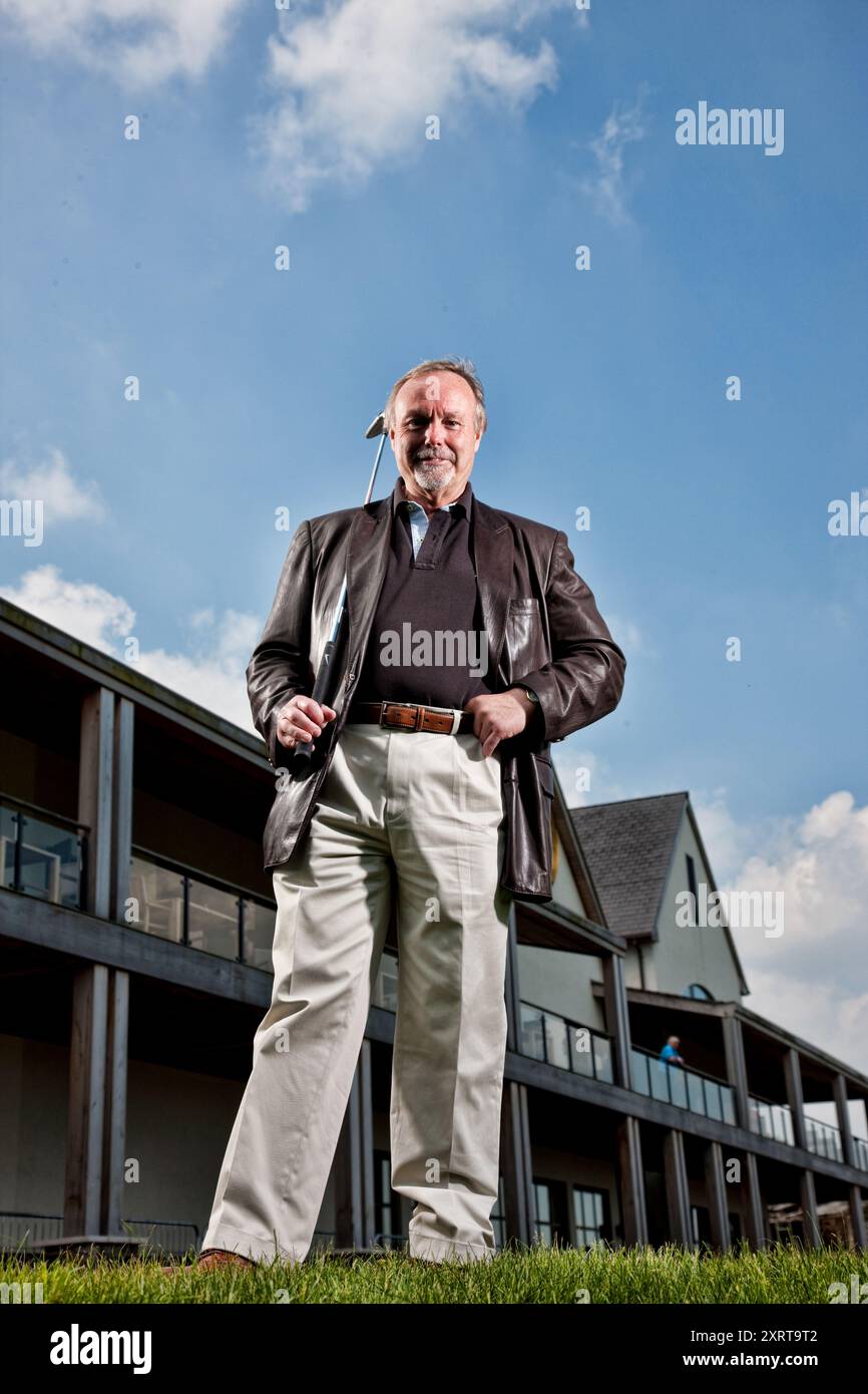 Sir Terry Matthews - Owner of Celtic Manor resort Stock Photo