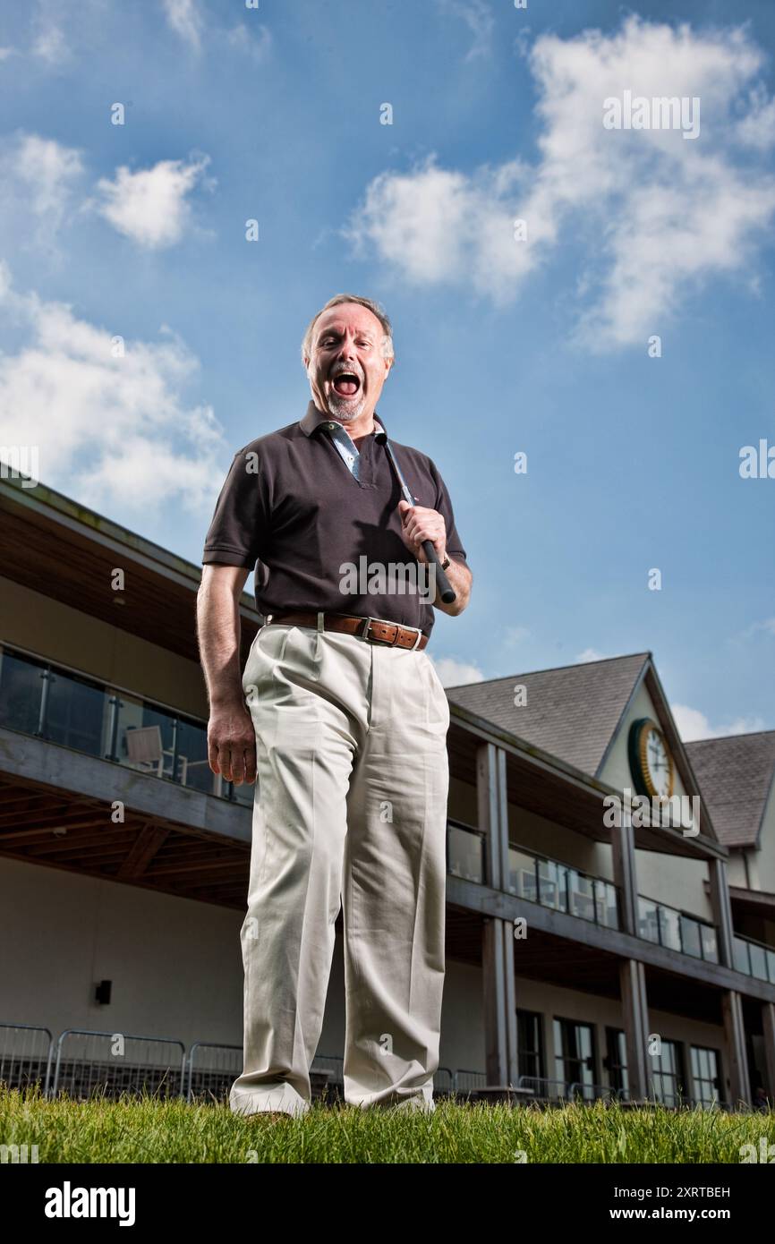 Sir Terry Matthews - Owner of Celtic Manor resort Stock Photo