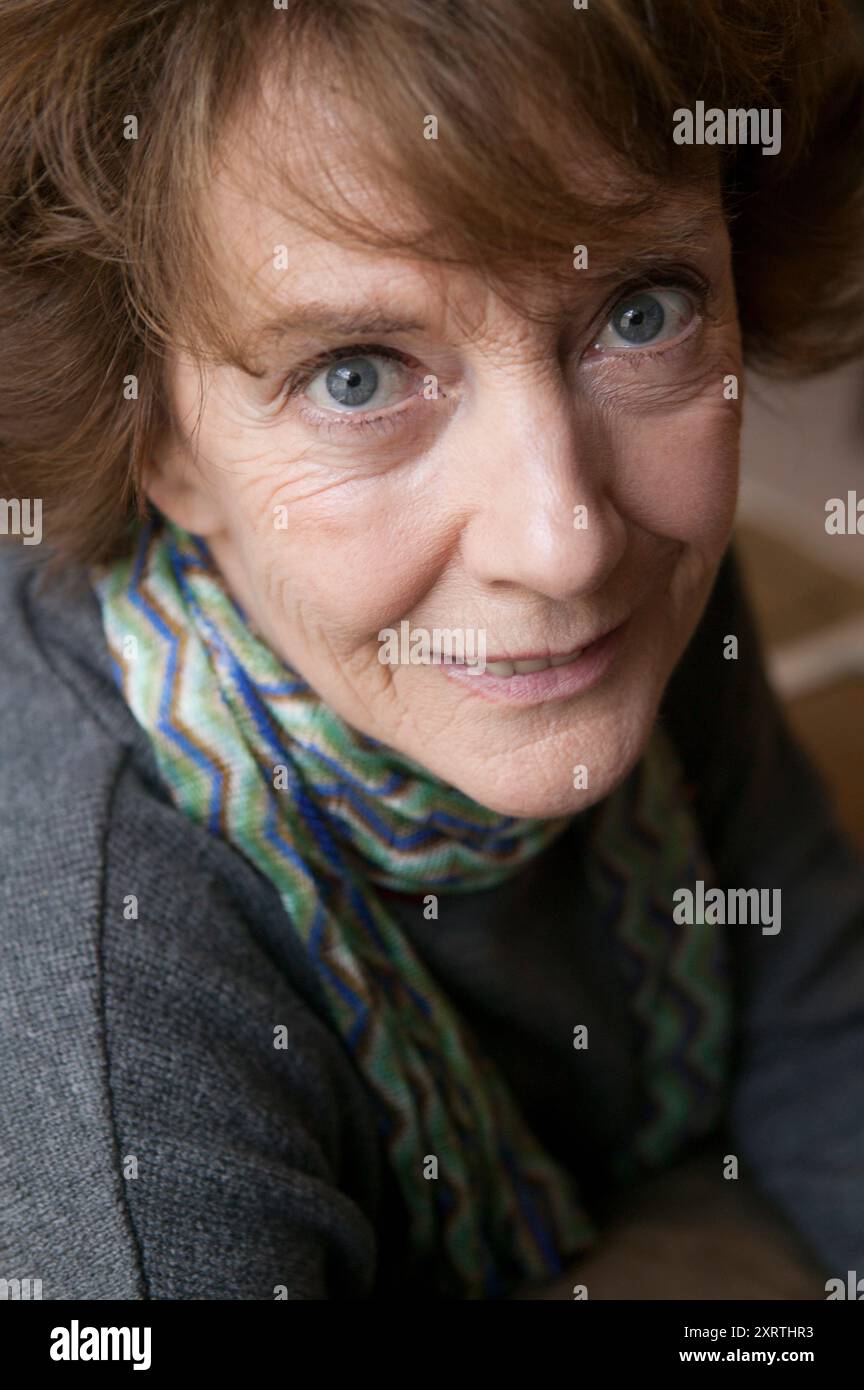 Portrait of stage and screen actress Eileen Atkins. Taken 2016 Stock ...