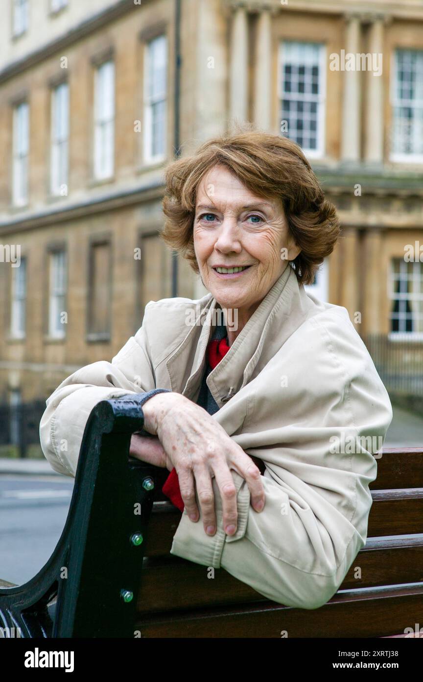 Portrait of stage and screen actress Eileen Atkins. Taken 2016 Stock ...