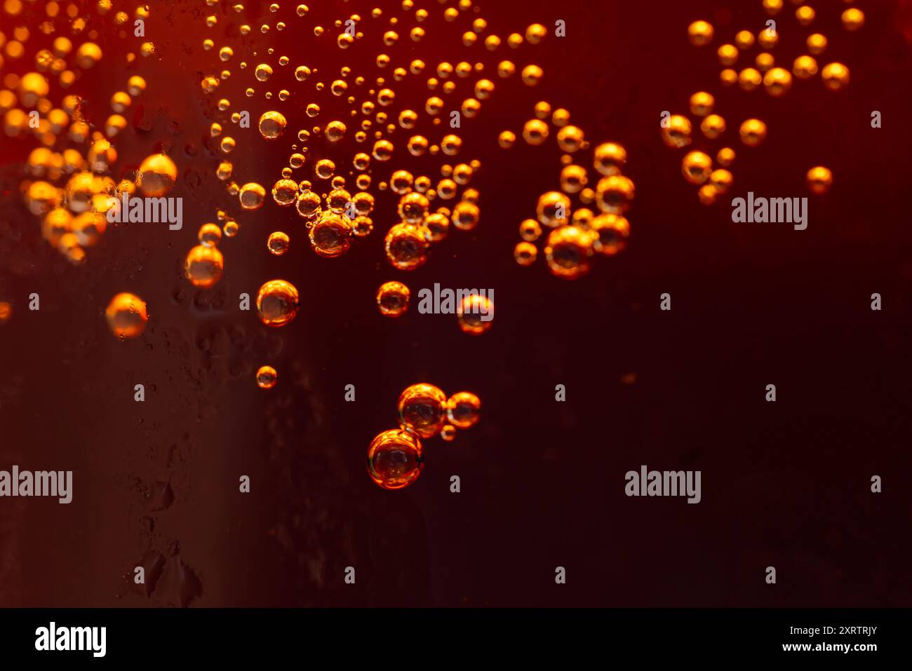 Fizzing air golden bubbles hi-res stock photography and images - Alamy