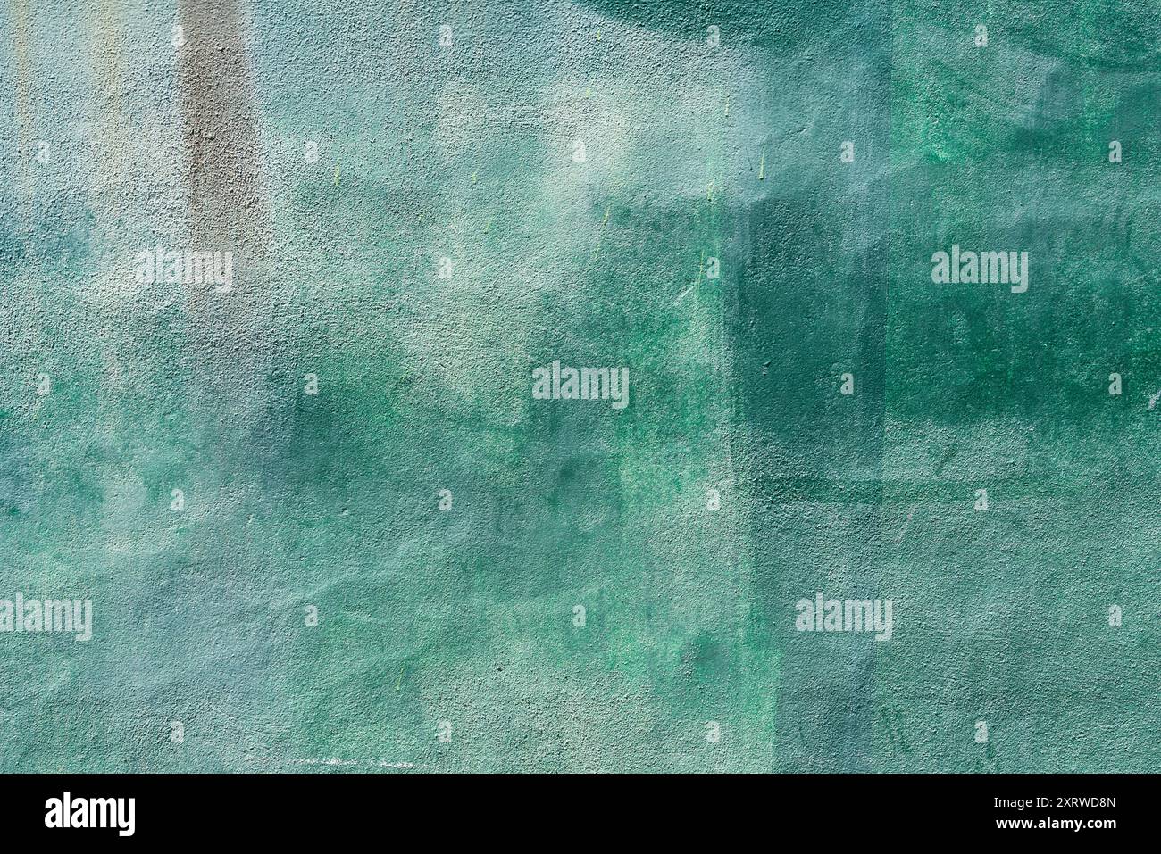 Green concrete wall texture Background Stock Photo