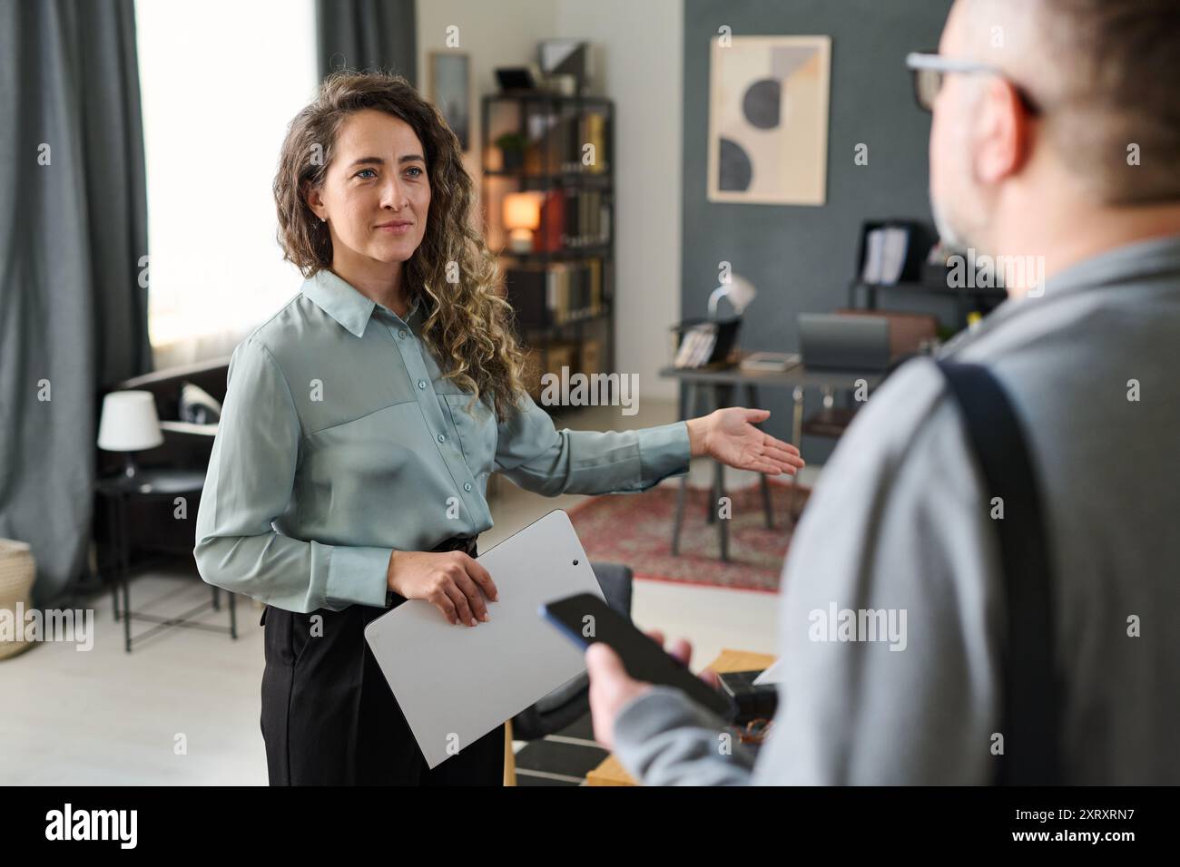 Serene work setting hi-res stock photography and images - Alamy