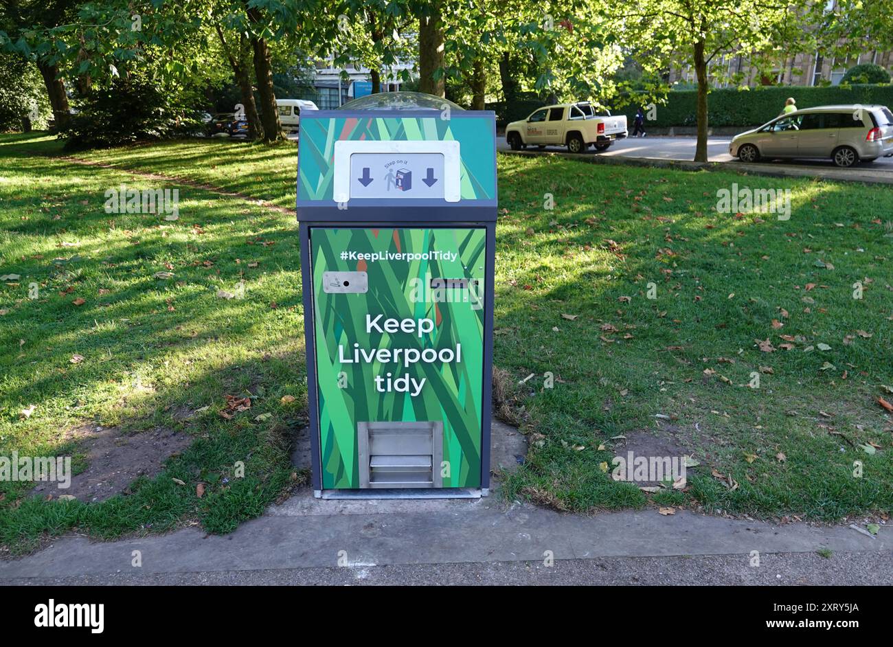 Merseyside city council bins hi-res stock photography and images - Alamy