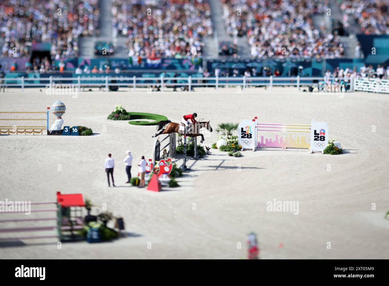 VERSAILLES, FRANCE - AUGUST 06: (EDITORS NOTE: Image shot with a 