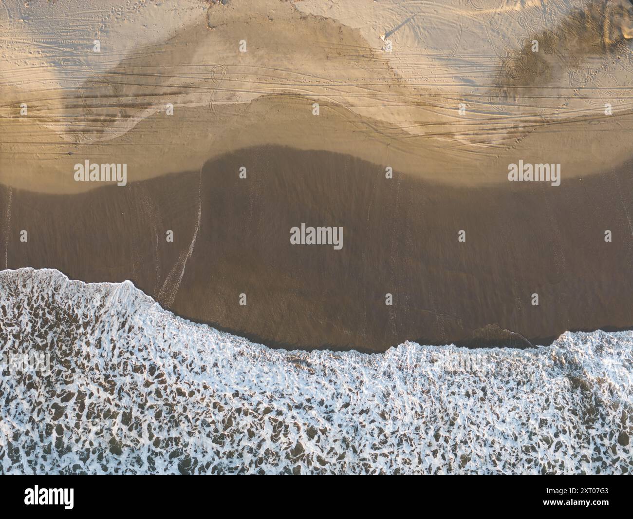 Aerial drone tropical sandy beach hi-res stock photography and images ...