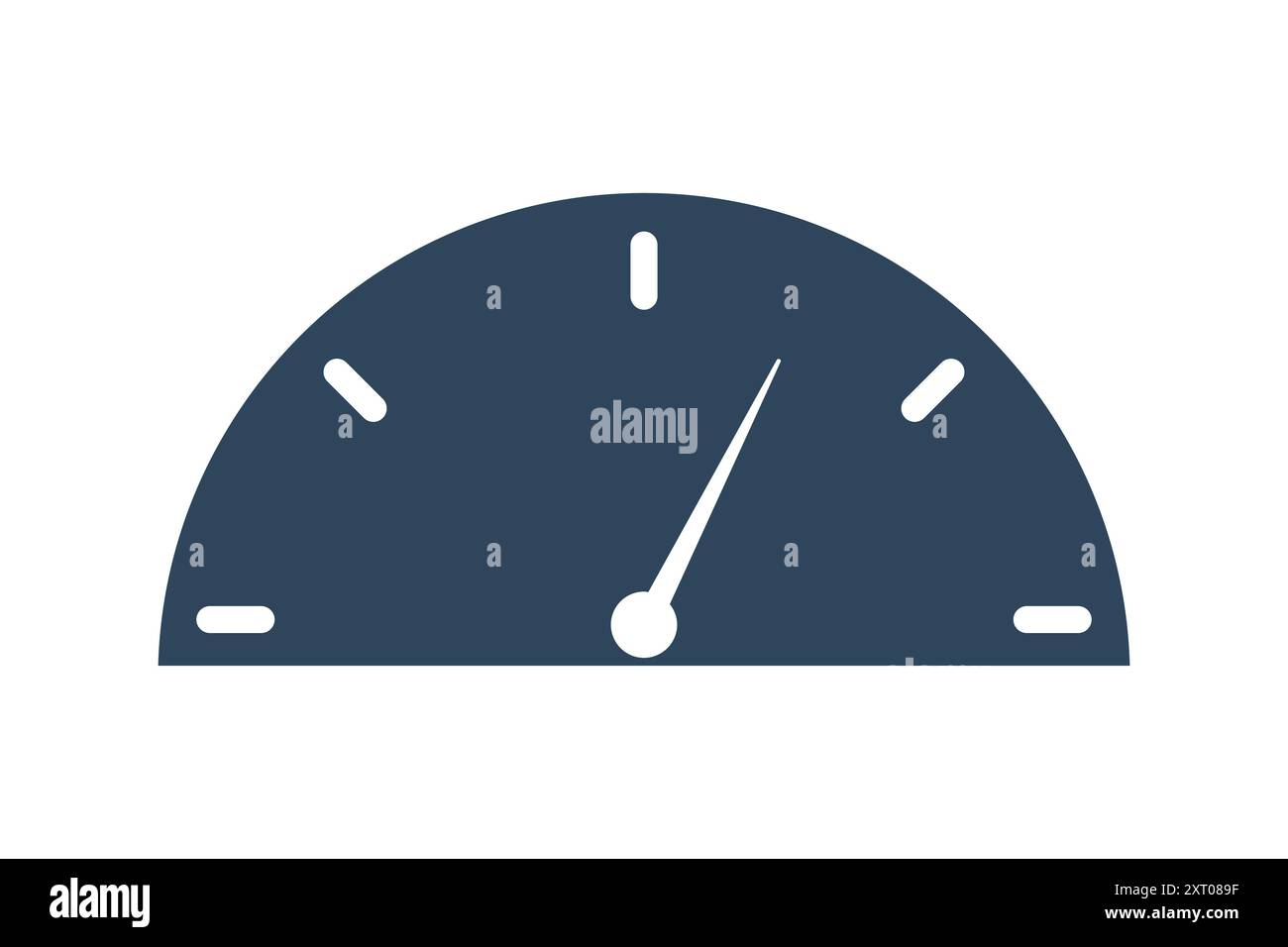 Gauge icon. icon related to technology. solid icon style. data analytics elements vector illustration Stock Vector