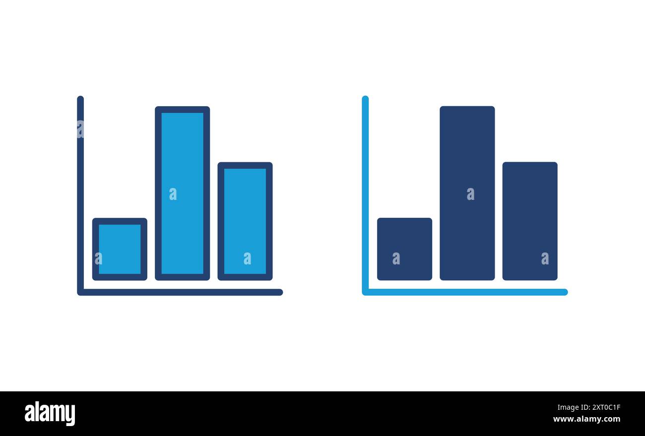 Growing graph Icon. Chart icon. diagram icon Stock Vector