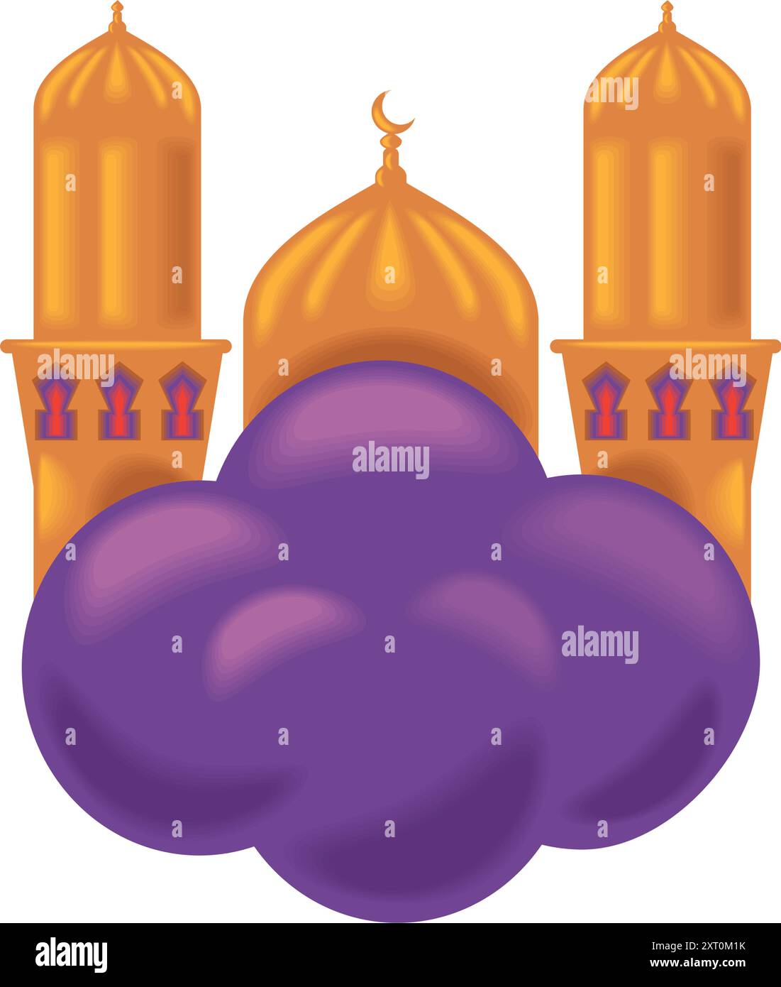 islamic mosque building Stock Vector Image & Art - Alamy
