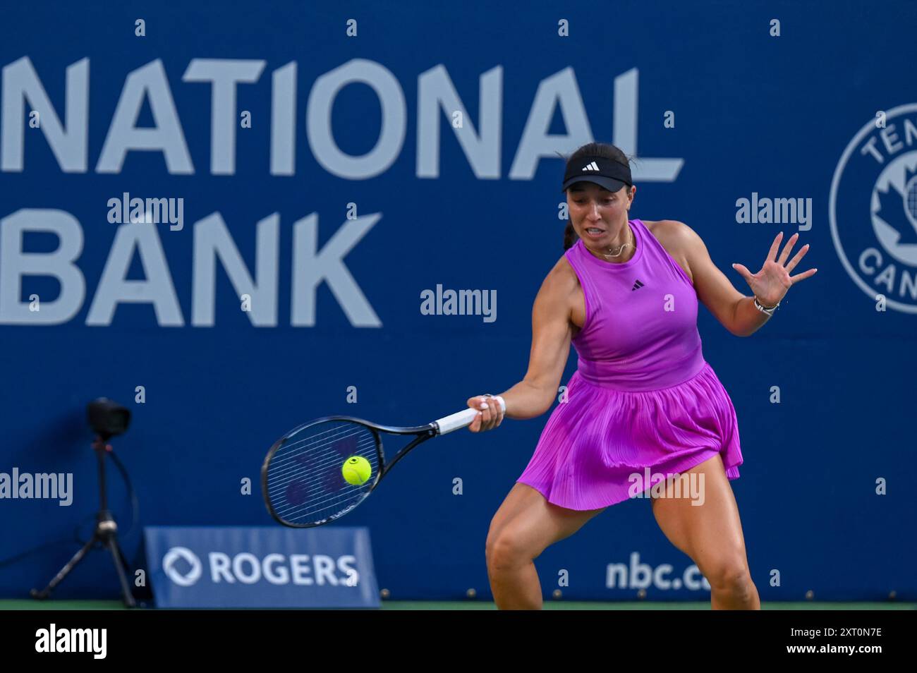 Toronto, Canada. 12th Aug 2025. American tennis player Jessica Pegula