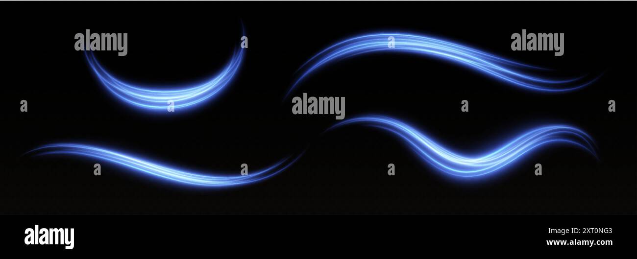 Effect Lightwave Abstract light waves Stock Vector Images - Alamy