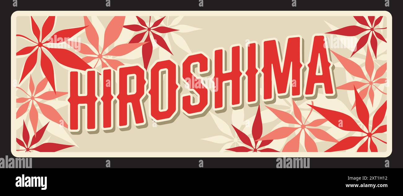 Welcome hiroshima sign hi-res stock photography and images - Alamy